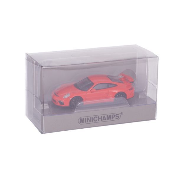Автомодель Porsche 911 GT3 2017, помаранчевий, Minichamps 870067320, H0 870067320 фото