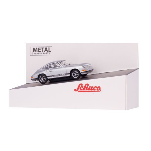 Автомодель Porsche 911 S Coupe, сріблястий, Schuco 452665906, H0 452665906 фото
