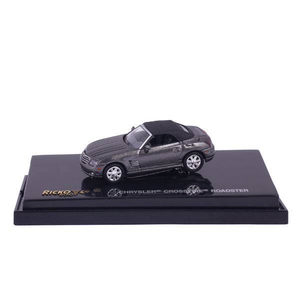 Model car Chrysler Crossfire Roadster silver (raised roof), Ricko 38398