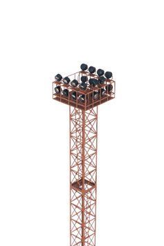 Railroad Lighting Mast, Miniland.UA 33003, H0