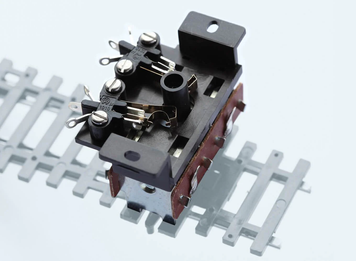 Double Micro Switch for Turnout Motor, Peco PL-15, H0