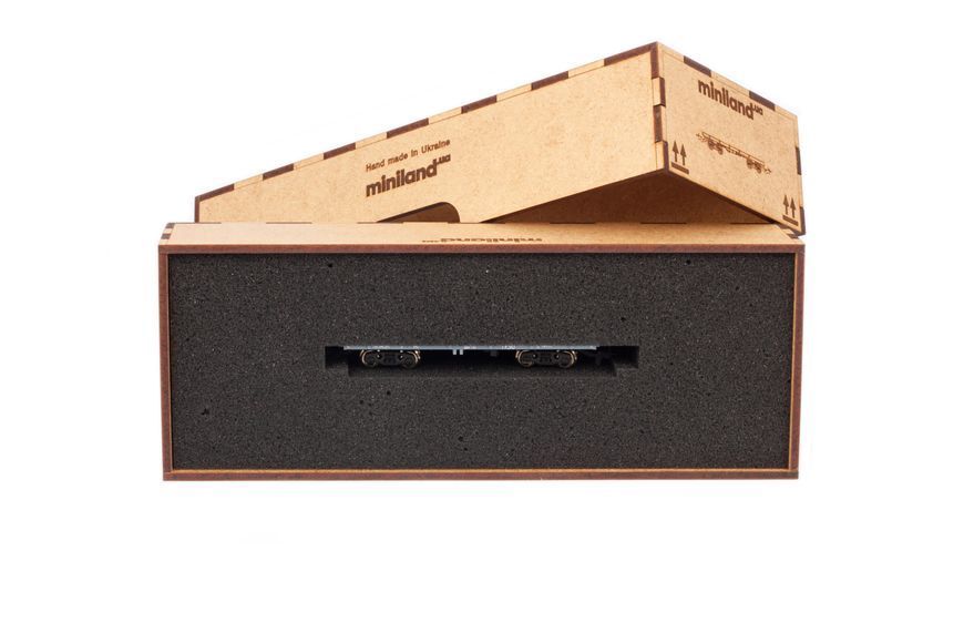 Narrow-Gauge Platform model 43-085, Without brake platform, Miniland.UA 29051, H0e