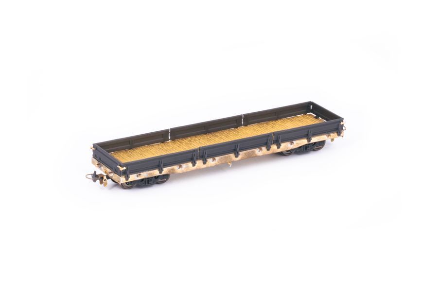 Kit, Narrow-gauge freight platform model 43-092, Miniland.UA 29140, H0e