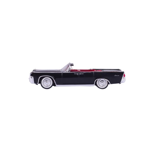 Model car Lincoln Continental Convertible 1963 black , Ricko 38422