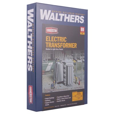Електричний трансформатор, Electric Transformer, Модель для збирання Walthers Cornerstone 933-3126 933-3126 фото