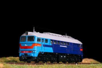 Diesel locomotive М62-1511, with sound, UZ, modernized by Miniland.UA, H0
