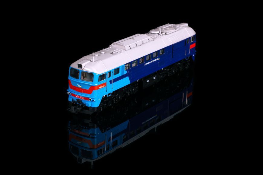 Diesel locomotive М62-1511, with sound, UZ, modernized by Miniland.UA, H0
