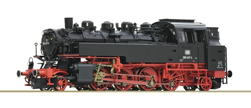 Steam Locomotive BR 086, DB, Roco 7100019, H0