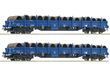 Set of 2 pipe transport platforms, PKP-Cargo, Roco 6600099, H0
