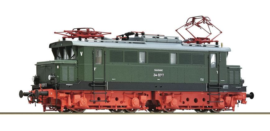 Electric Locomotive BR 244 DR, with sound, Roco 7510079, H0