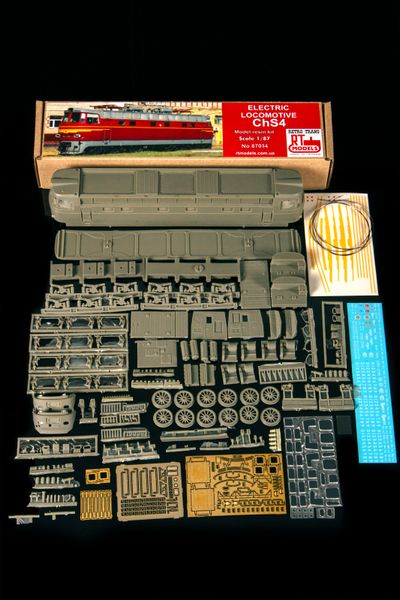 Electric locomotive ChS4, RTM 87014, H0