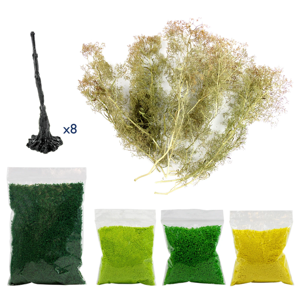 Summer Tree Modeling Kit, WWSCENICS WSLF060