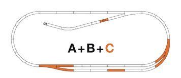 ROCO LINE Track Set C, Roco 42021, H0