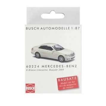 KIT Mercedes-Benz E-class, white, Busch 60224, H0