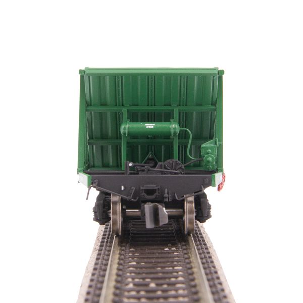 Hopper car, For transporting pellets and agglomerate, Model 20-471 (65t), UZ, Dark green, Without cargo, SGM & Miniland.UA 20471-4