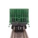 Hopper car, For transporting pellets and agglomerate, Model 20-471 (65t), UZ, Dark green, Without cargo, SGM & Miniland.UA 20471-4