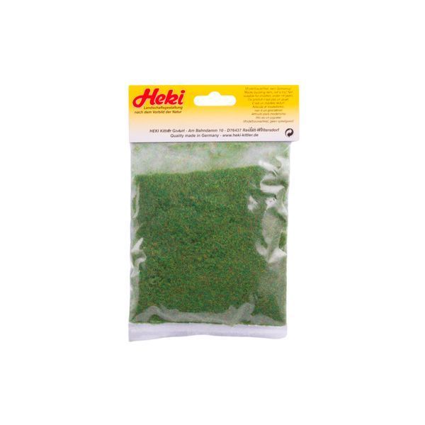 Static landscape sprinkle, dark green, grass fiber length 2.5 mm, 20 g, Heki 3351, H0, TT, N, Z