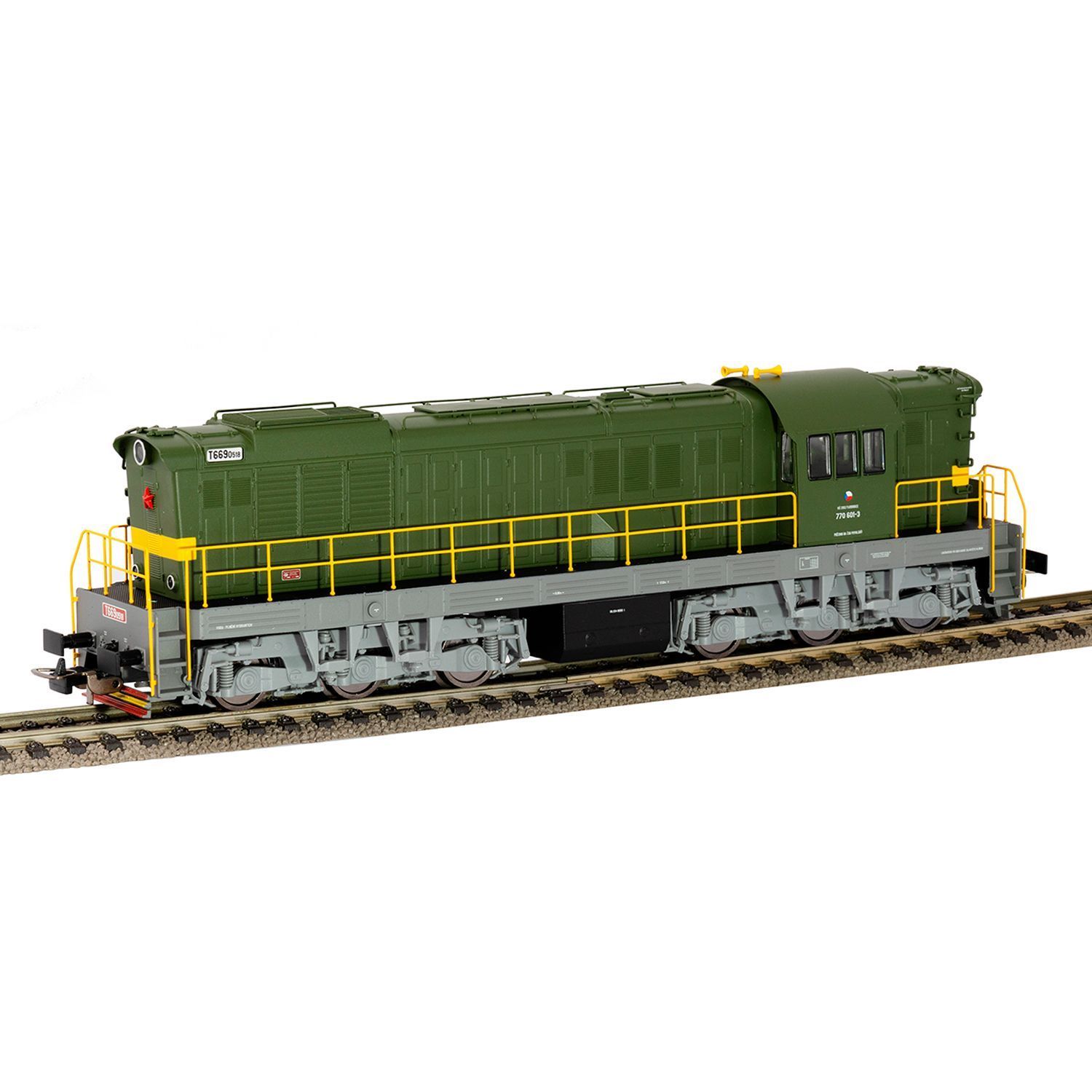 Тепловоз PIKO 59790 серія T770, CS Army, масштаб H0 1:87| Miniland