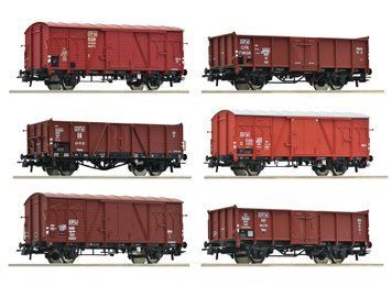 Set of 6 Wagons "60 Years OPW", Roco 6600098, H0