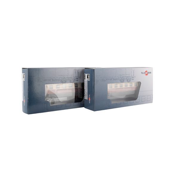 Set of passenger cars KB HSB, KB 900-481 + KB 900-487, H0e