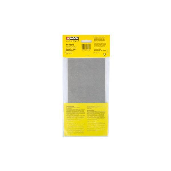 Car park sticker + 4 parking barriers 20x10 cm, Noch 60550, H0