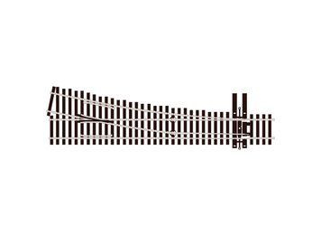 Right-Hand Turnout, 5th Radius, Peco SL-8351, H0, Code 83