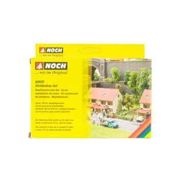 Road construction set, Noch 60820, G, H0, TT, N