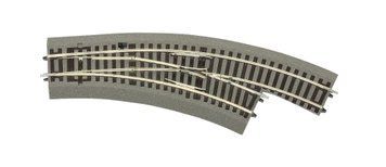 Right Curved Turnout BWR, Roco 42561, H0