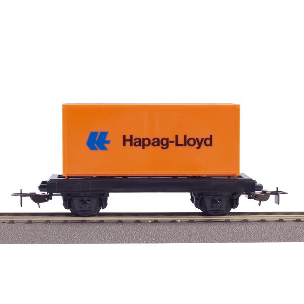 Cargo platform with container Hapag-Lloyd, PIKO myTrain, PIKO 57022