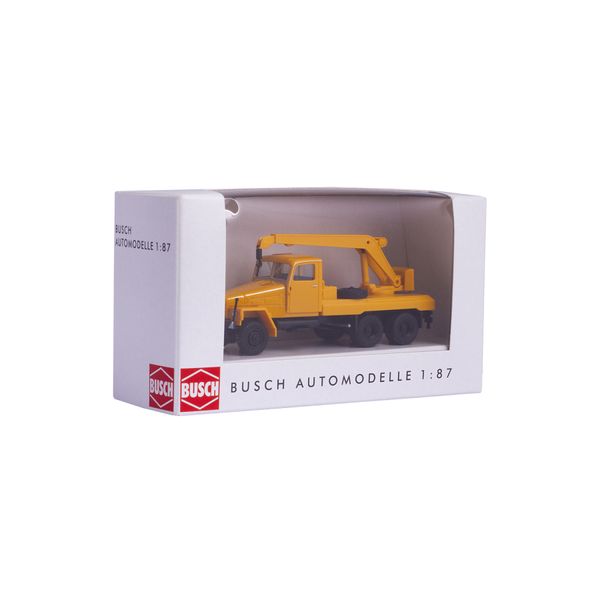 Mobile crane IFA G5 yellow, Herpa 308113, H0