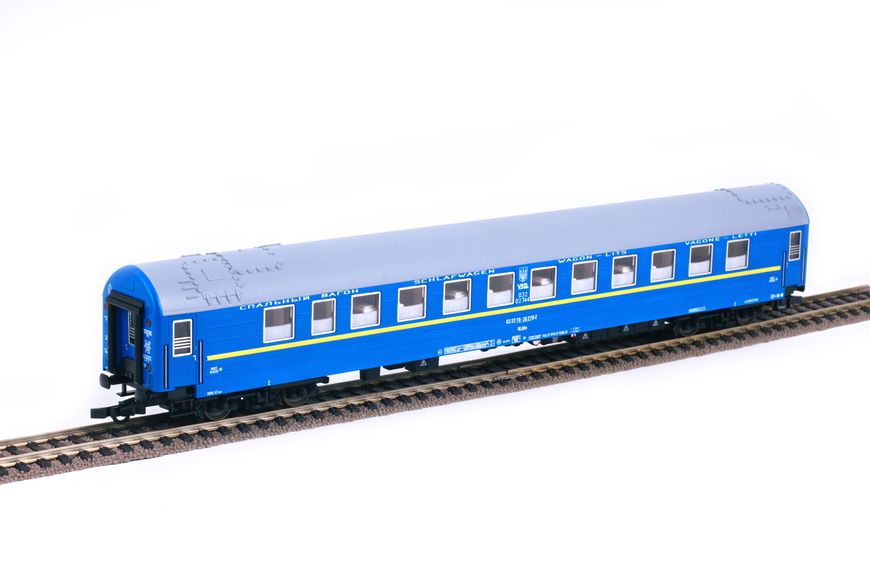 Passenger car "RIC", UZ, modernized by Miniland.UA 29002, H0