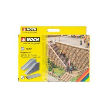 Set of stairs, Noch 58303, H0