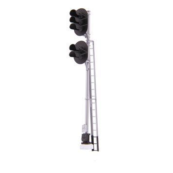 Five-digit Mast Signal Light (3+2) (yellow, green, red - yellow, green), Miniland.UA 30025, H0