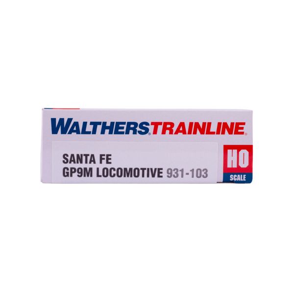 Diesel locomotive EMD GP9M Santa Fe, WalthersTrainline 931-103, H0