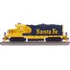 Diesel locomotive EMD GP9M Santa Fe, WalthersTrainline 931-103, H0