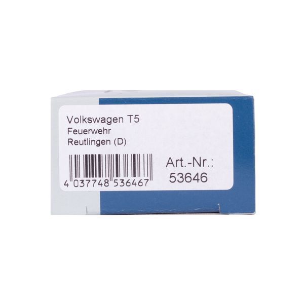 Автомодель Volkswagen T5, пожежна служба, Rietze 53646, H0 53646 фото