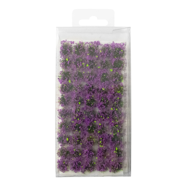 WWS Heather Static Grass Tufts, 6 mm, 100 pcs, WWSCENICS SGTHET06