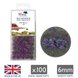 WWS Heather Static Grass Tufts, 6 mm, 100 pcs, WWSCENICS SGTHET06
