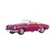 Model car Mercedes 190 SL (W121 BII) dark red (cabriolet), Ricko 38093