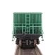 Hopper car, for transporting pellets and agglomerate, Model 20-4015-01 (70t), UZ, Light green, With cargo, SGM & Miniland.UA 204015-2