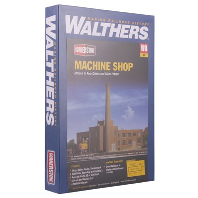 Механізований цех, Machine Shop, Модель для збирання Walthers Cornerstone 933-2902 933-2902 фото